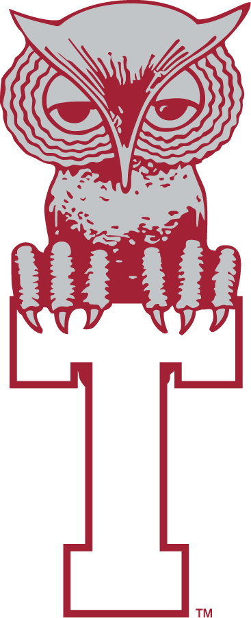 Temple Owls 1964-1972 Primary Logo iron on transfers for T-shirts